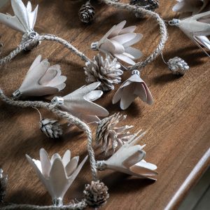 Gallery Direct Blush Cone  Floral Garland | Shackletons