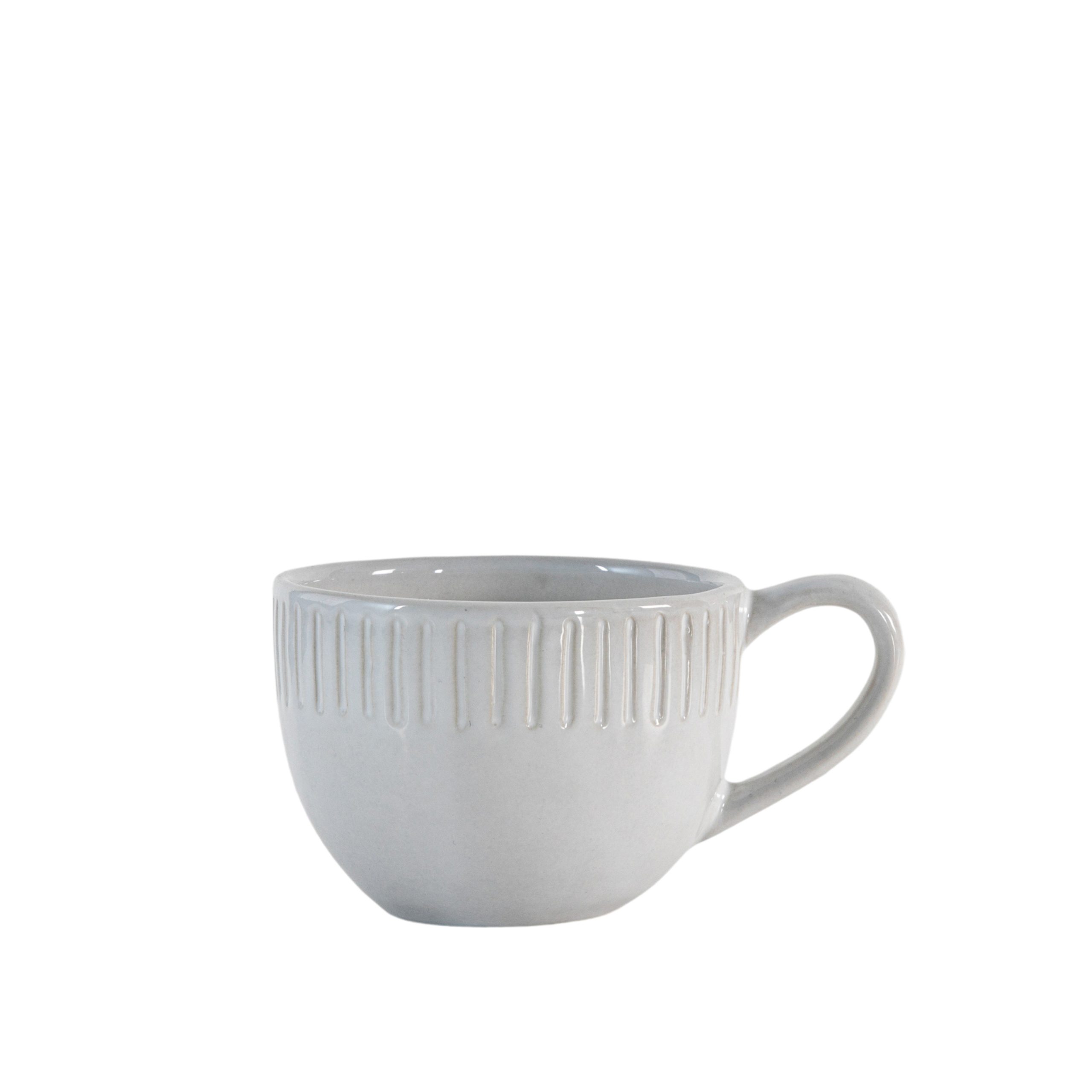Gallery Direct Organic Ridged Mug Pack of 4 | Shackletons