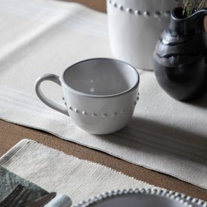 Gallery Direct Organic Beaded Mug Pack of 4 | Shackletons