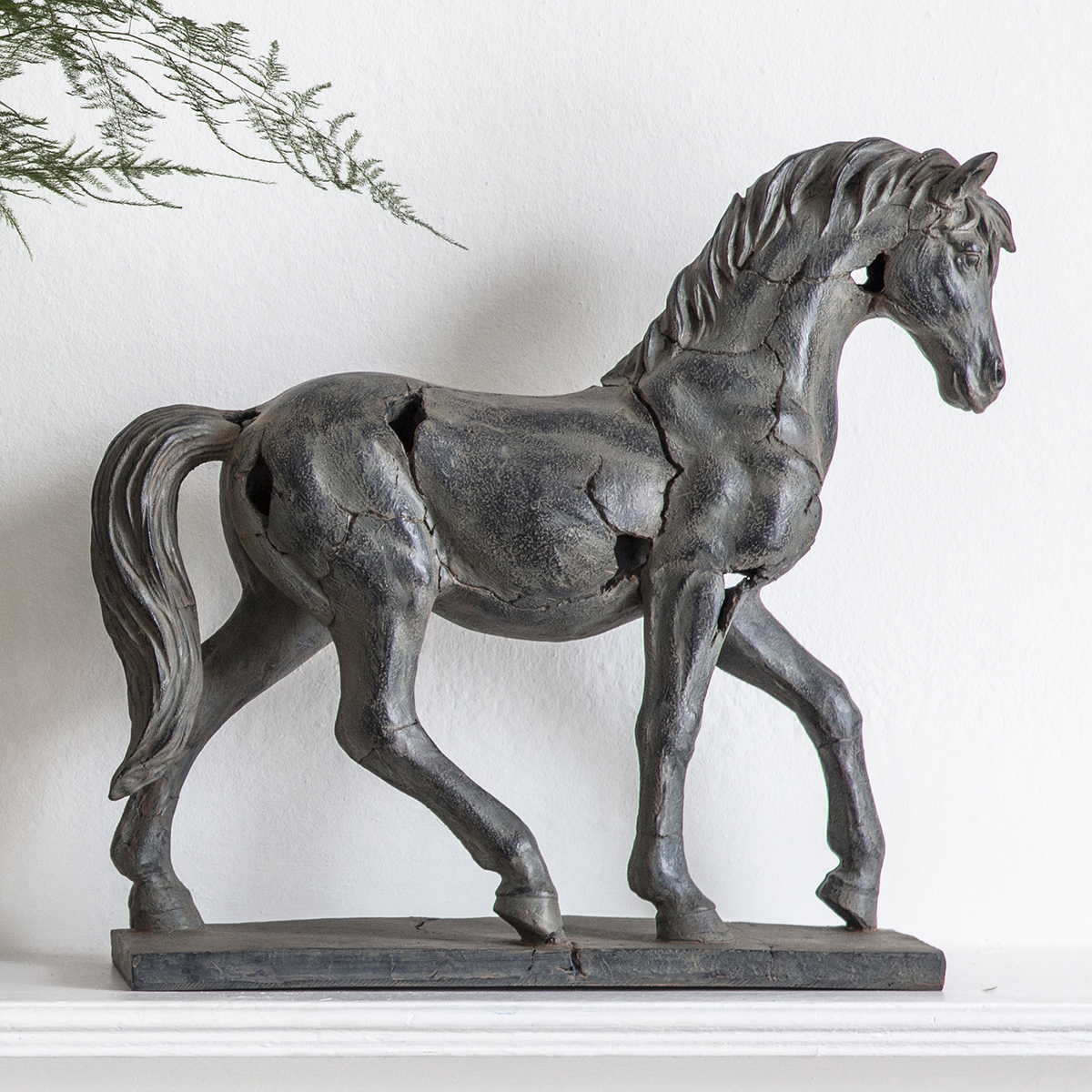 Gallery Direct Tamir Antique Horse Statue