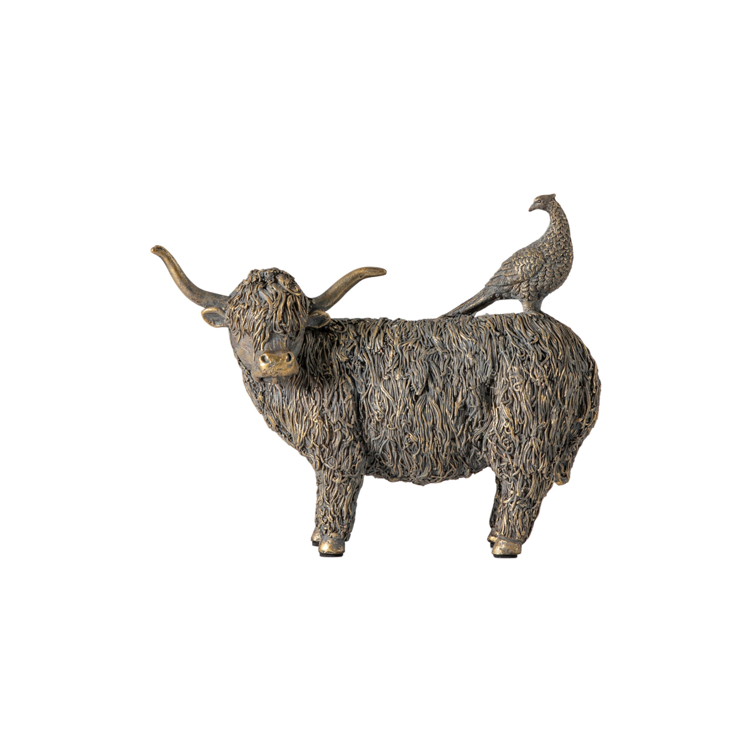 Gallery Direct Highland Cow  Pheasant | Shackletons