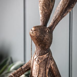 Gallery Direct Lord Harrington Hare Bronze | Shackletons