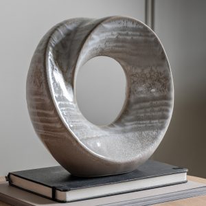 Gallery Direct Otto Sculpture Large Reactive Grey | Shackletons