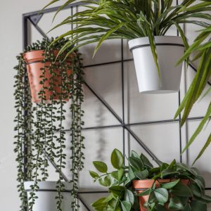 Gallery Direct Carlos Wall Planters  White  Ter | Shackletons