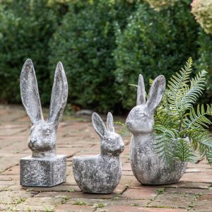 Gallery Direct Bunny Pot Small Distressed White | Shackletons