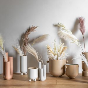 Gallery Direct Pluto Planter Grey Set of 2 | Shackletons