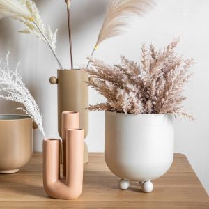 Gallery Direct Pluto Planter Grey Set of 2 | Shackletons