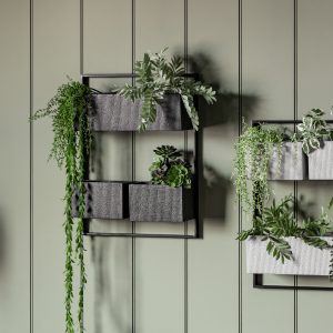 Gallery Direct Chadlington Wall Planter Black | Shackletons