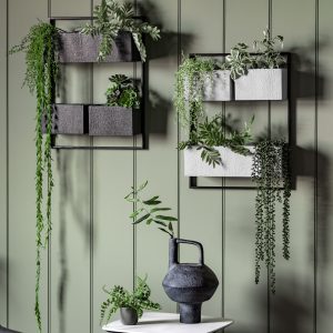 Gallery Direct Chadlington Wall Planter Black | Shackletons