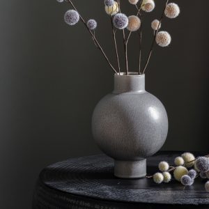 Gallery Direct Oshima Vase Grey | Shackletons
