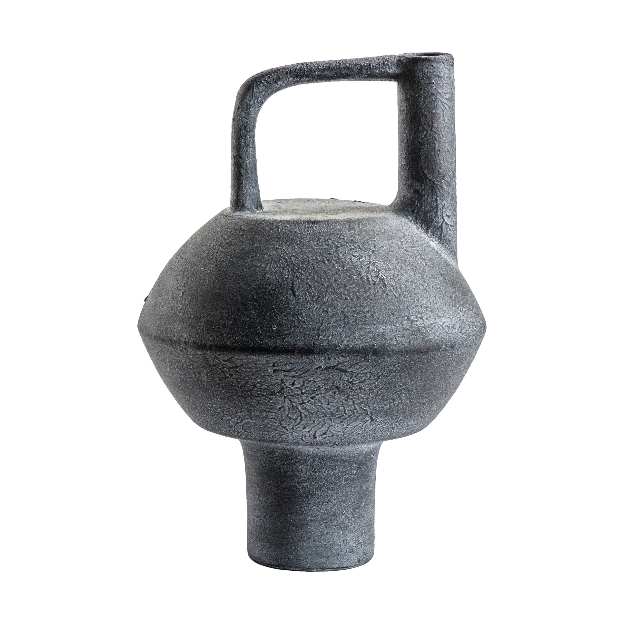 Gallery Direct Mahki Vase Grey Fossil | Shackletons