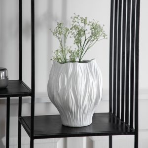 Gallery Direct Flora Vase Large White | Shackletons