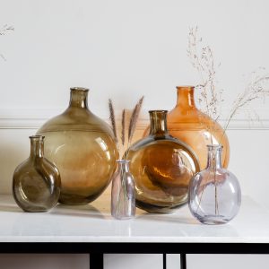 Gallery Direct Burwell Bottle Vase Green | Shackletons