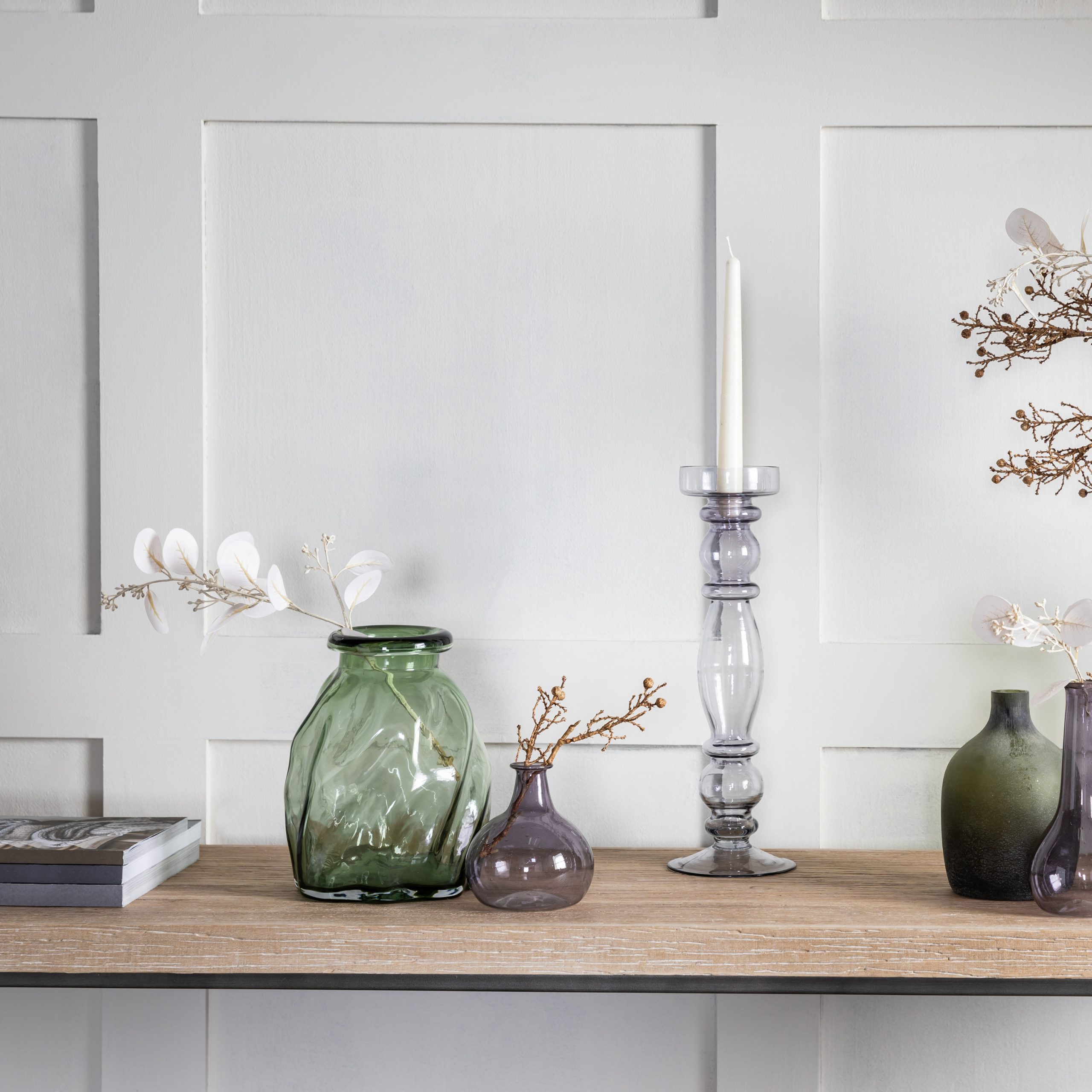Gallery Direct Severn Vase Small Green