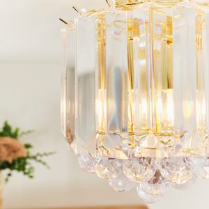 Gallery Direct Fargo Ceiling Lamp Brass | Shackletons