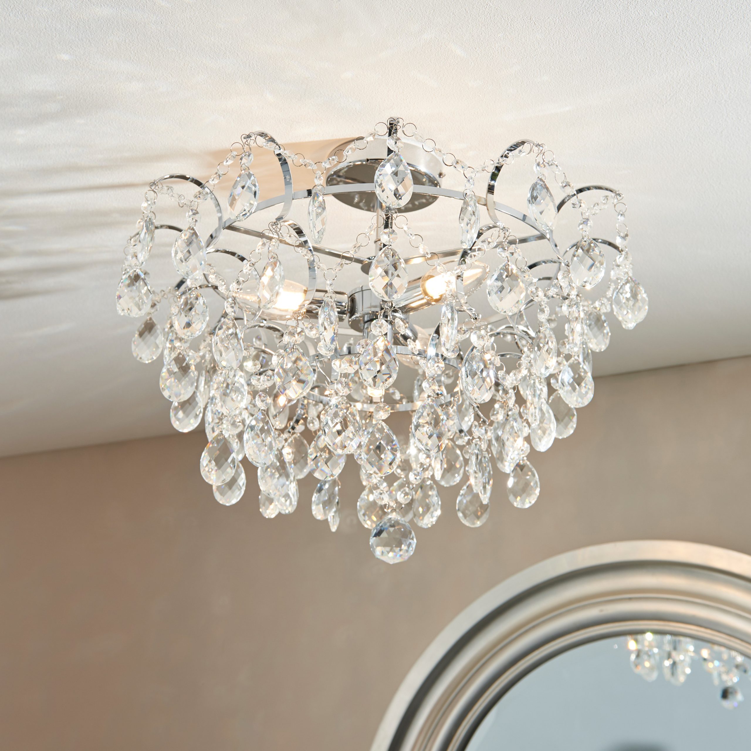 Gallery Direct Alisona Bathroom 4 Ceiling Light