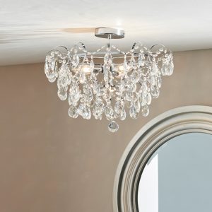 Gallery Direct Alisona Bathroom 4 Ceiling Light | Shackletons