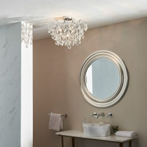 Gallery Direct Alisona Bathroom 4 Ceiling Light | Shackletons