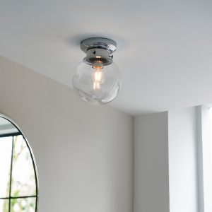 Gallery Direct Cheswick Bathroom 1 Ceiling Light | Shackletons