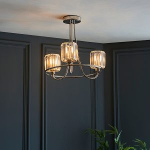 Gallery Direct Berenice 3 Ceiling Light | Shackletons