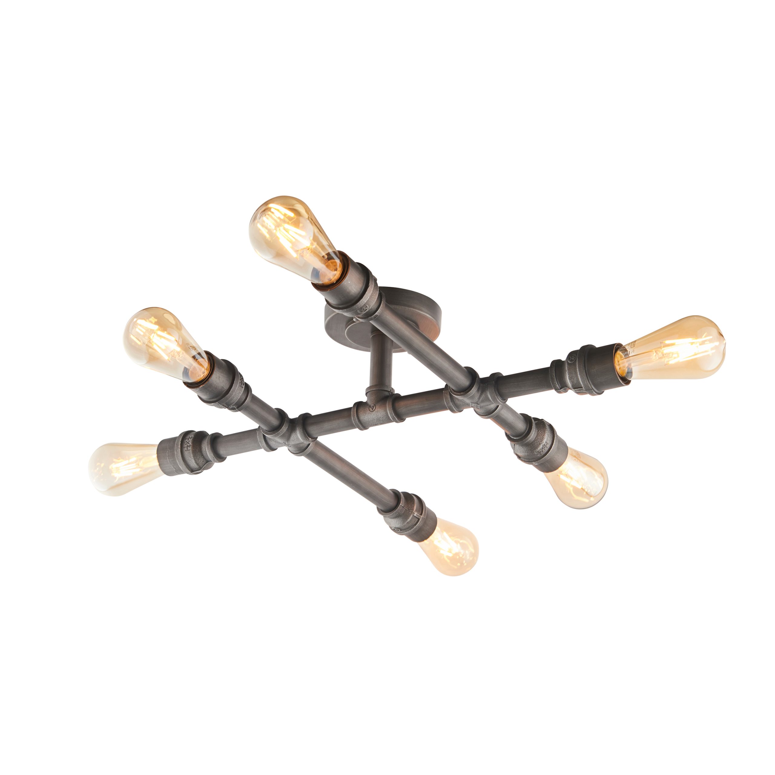 Gallery Direct Pipe Ceiling Lamp | Shackletons