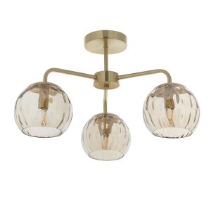 Gallery Direct Dimple 3 Ceiling Light | Shackletons
