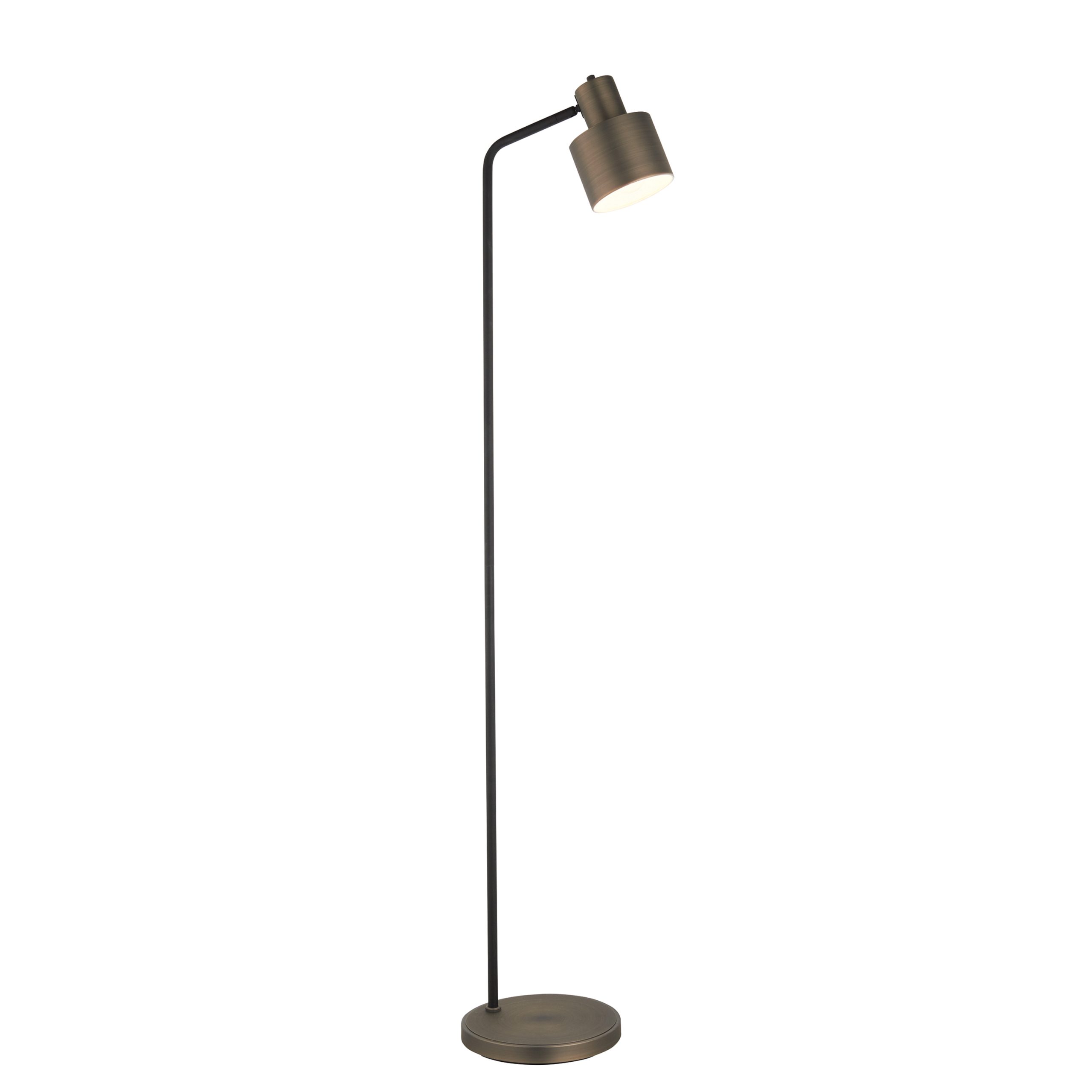 Gallery Direct Mayfield Floor Lamp Silver  Black | Shackletons