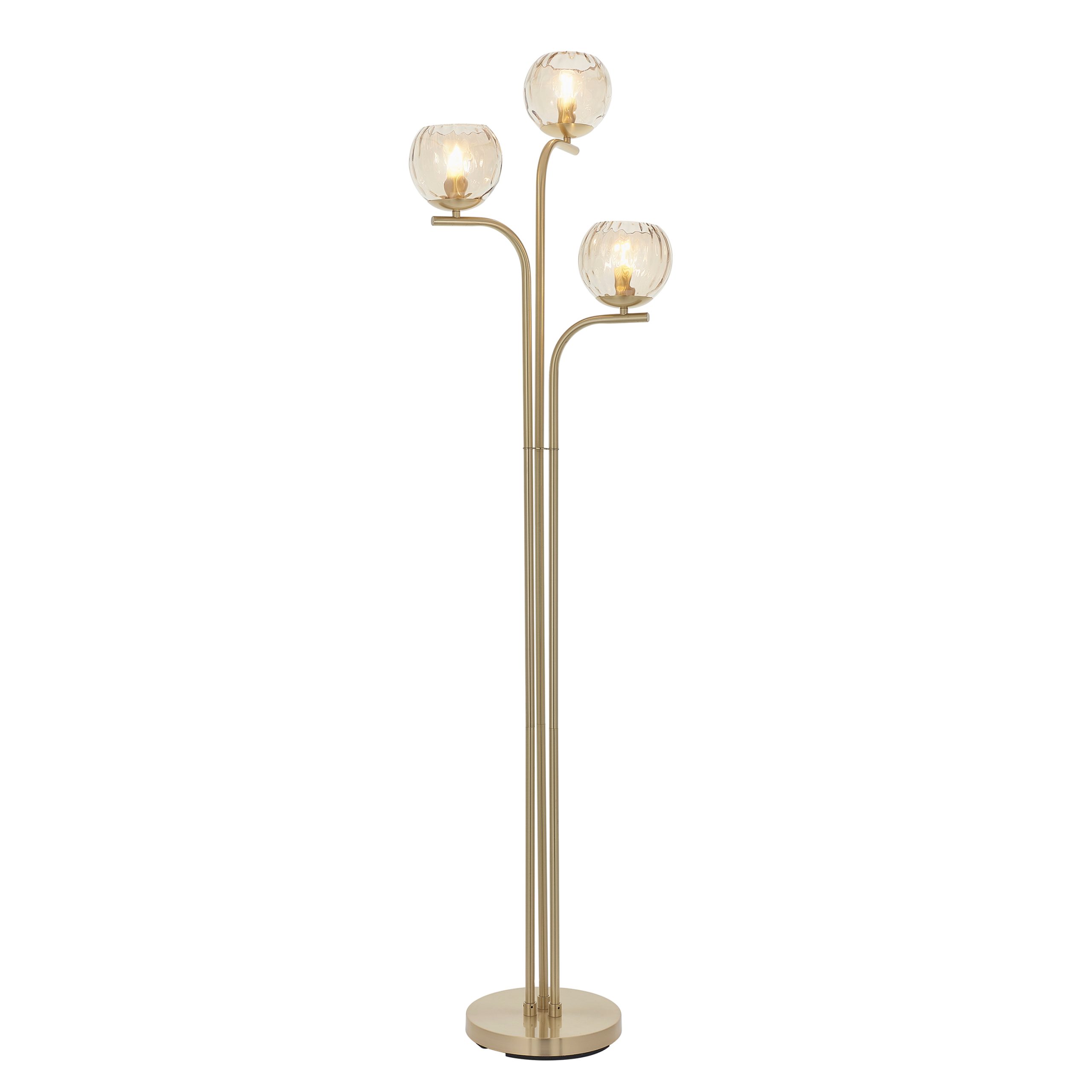 Gallery Direct Dimple 3 Floor Light | Shackletons