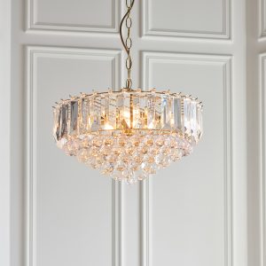 Gallery Direct Fargo 3 Pendant Light Chrome 380mm | Shackletons