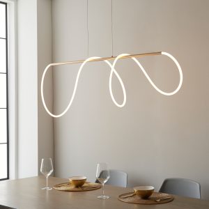 Gallery Direct Attalea 1 Pendant Light 450 1740x1200x200mm | Shackletons