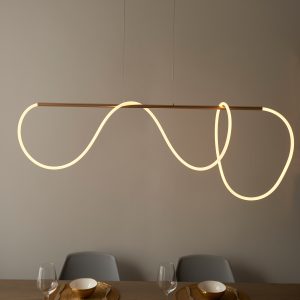 Gallery Direct Attalea 1 Pendant Light 450 1740x1200x200mm | Shackletons