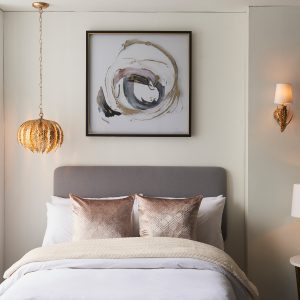 Gallery Direct Delphine 1 Pendant Light Gold Leaf | Shackletons