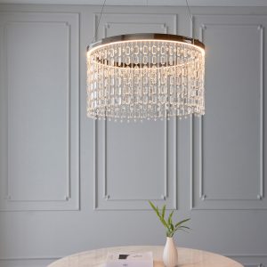 Gallery Direct Liliana 1 Pendant Light Chrome | Shackletons