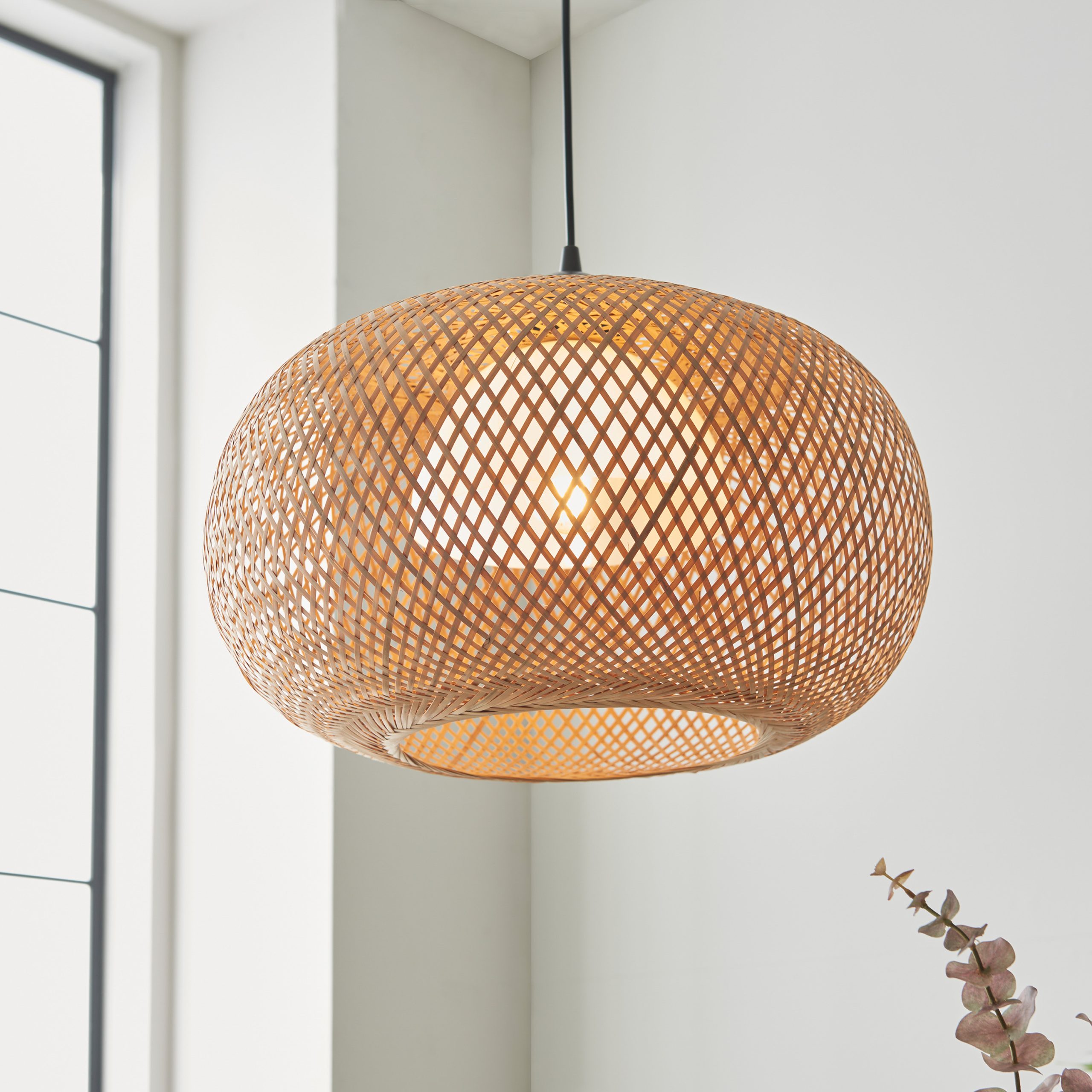 Gallery Direct Bali 1 Pendant Light 450x1550x430mm