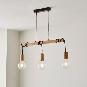 Gallery Direct Sven 3 Pendant Light Black | Shackletons