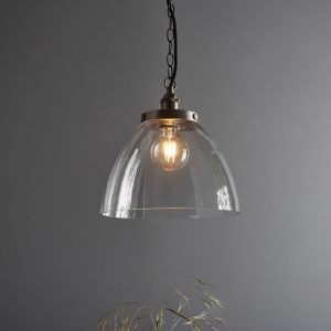 Gallery Direct Hansen Grand 1 Pendant Light Brushed Silver | Shackletons