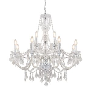 Gallery Direct Trafford 5 Pendant Light Antique Silver | Shackletons
