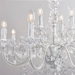 Gallery Direct Trafford 5 Pendant Light Antique Silver | Shackletons