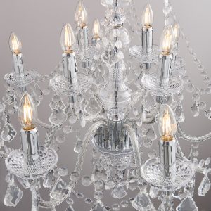Gallery Direct Trafford 5 Pendant Light Antique Silver | Shackletons