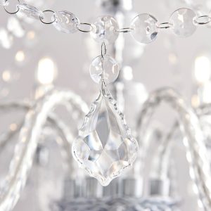Gallery Direct Trafford 5 Pendant Light Antique Silver | Shackletons