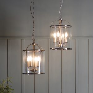 Gallery Direct Lambeth 4 Pendant Light Antique Brass | Shackletons