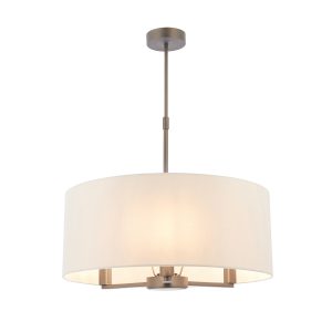Gallery Direct Daley Pendant Antique Bronze 395 655mm | Shackletons