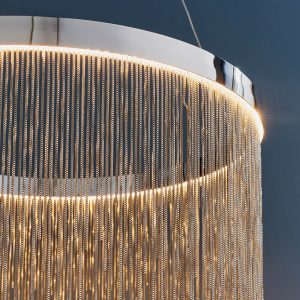 Gallery Direct Zelma Pendant Light Chrome | Shackletons