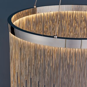 Gallery Direct Zelma Pendant Light Chrome | Shackletons