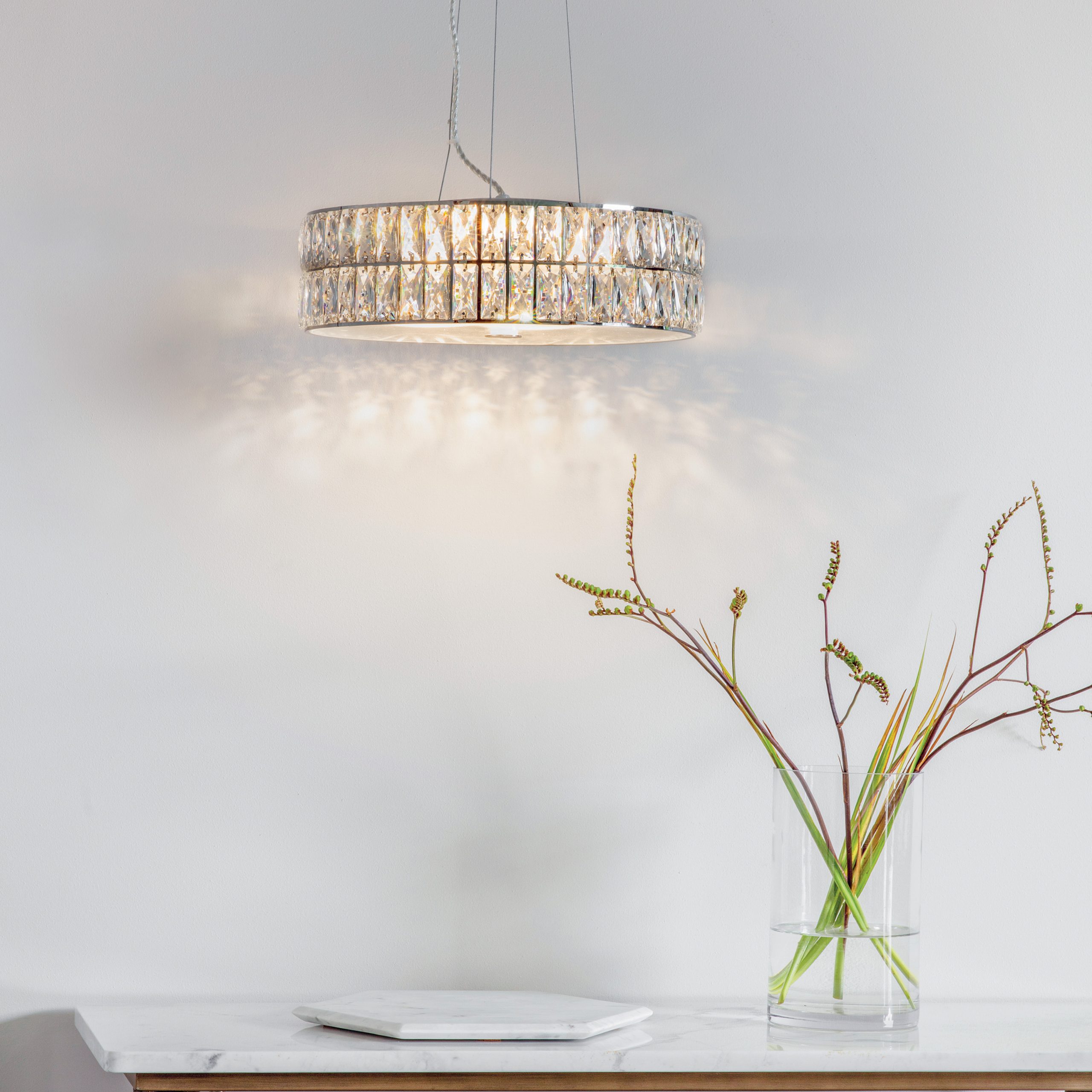 Gallery Direct Verina Round 5 Pendant Light