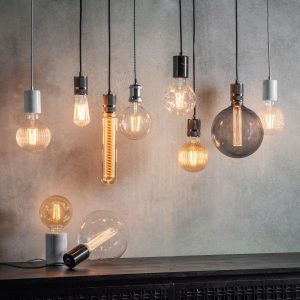 Gallery Direct Urban Pendant Light Black Chrome | Shackletons