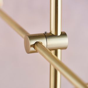 Gallery Direct Rubens 6 Pendant Light Brushed Gold | Shackletons