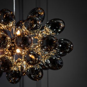 Gallery Direct Infinity 8 Pendant Light Black Chrome | Shackletons