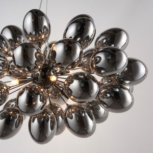 Gallery Direct Infinity 8 Pendant Light Black Chrome | Shackletons