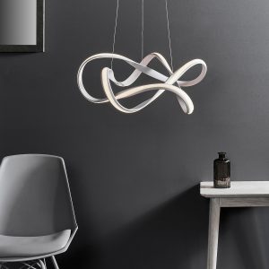 Gallery Direct Synergy Pendant Light White 600 1200mm | Shackletons